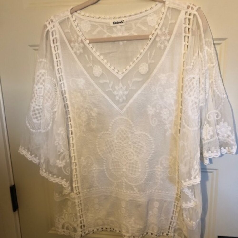 Lacey V Neck Top